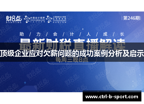 顶级企业应对欠薪问题的成功案例分析及启示
